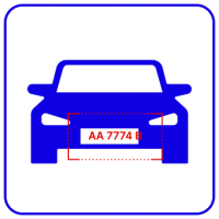 Система распознавания автомобильных номеров AutoTRASSIR 3 канала до 30 км/ч