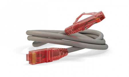 Патч-корд Hyperline PC-LPM-UTP-RJ45-RJ45-C5e-2M-LSZH-GY